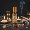 1ml roller bottle spell oil with mystical witchy aesthetic