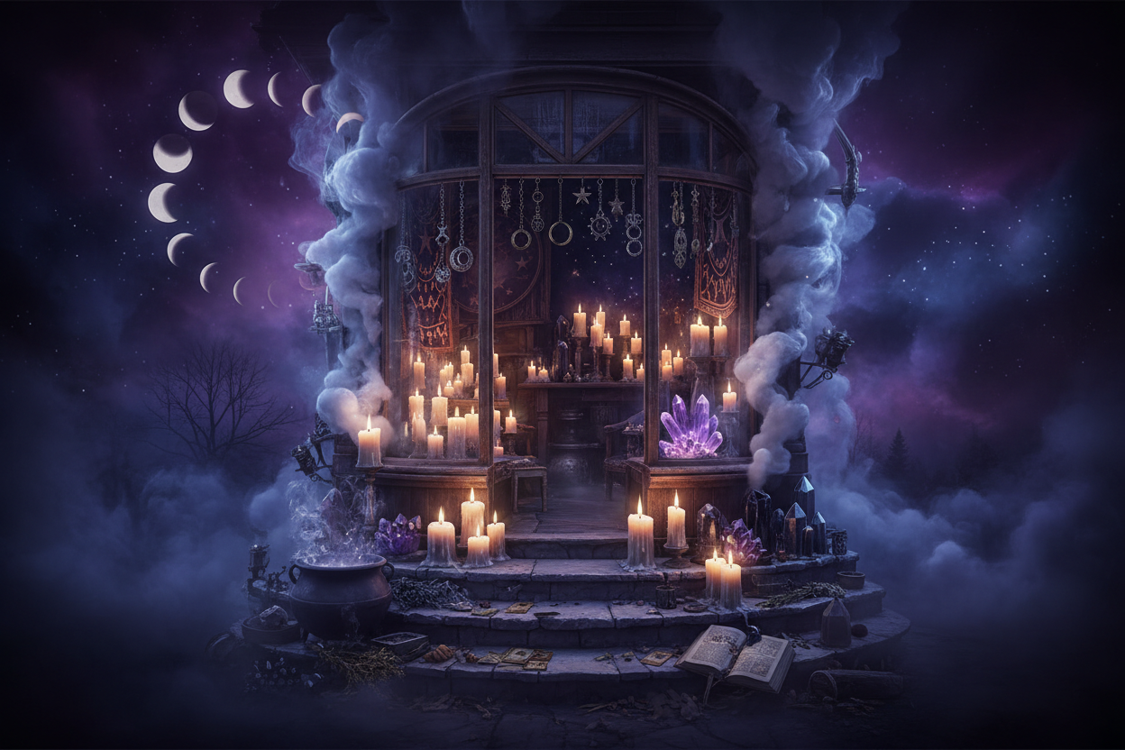 Moody Witchy Banner